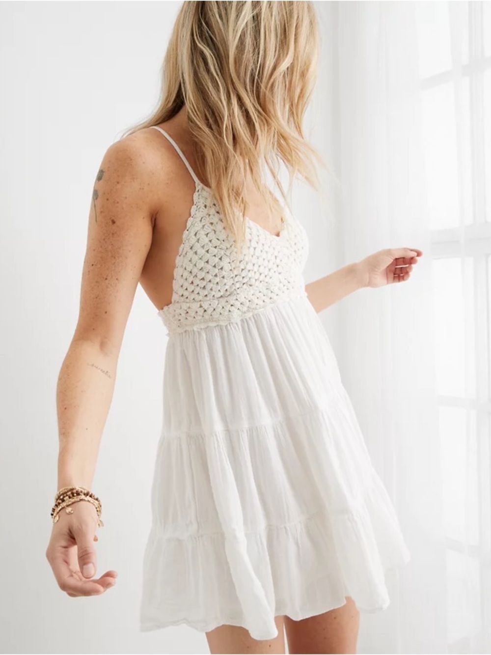 Aerie Textured Mini Sundress - Picture 2 of 16